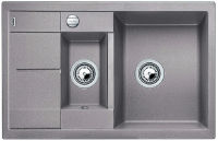 Logo Eviers � encastrer blancometra 6s - granit alumetallic