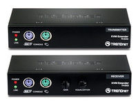 Logo Trendnet tk-ex3 - kit d'extension kvm (vga - ps/2 & usb)