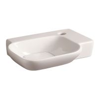 Logo Lave-mains - lave-mains cramique - myday 40 x 28 - blanc 155540000