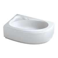 Logo Baignoires - baignoires d'angle - ppita de 175 176 x 111 - blanc