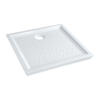 Logo Douche - receveurs de douche  encastrer - prima 100 x 100 x 7 - blanc