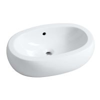 Logo Vasques - vasques  poser - chamade 60 x 40 x 18 - blanc 00156100000