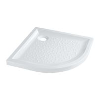 Logo Douche - receveurs de douche  poser - prima 90 x 90 x 7 - blanc