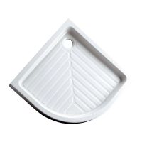 Logo Douche - receveurs de douche  poser - bastia 90 x 90 x 11 - blanc