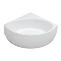Logo Baignoires - baignoires d'angle - prima de 135 135 x 135 - blanc