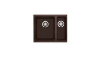 Logo Evier kubus - kbg 160 fragranit+ chocolat