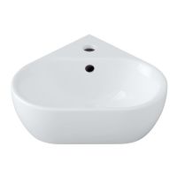 Logo Lave-mains - lave-mains cramique - lovely 34 x 34 - blanc 00100600000