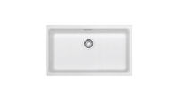 Logo Evier kubus - kbg110-70 fragranit+ blanc artic