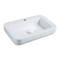 Logo Vasques - vasques  poser - cocktail 65 x 42 x 14 - blanc 00167300000