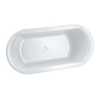 Logo Baignoires - baignoires de forme - dreaming ovale 180 x 85 - blanc