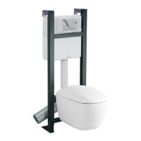 Logo Wc - wc suspendus - citterio 56 x 36 - blanc k8398600000300