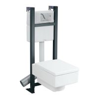 Logo Wc - wc suspendus - prciosa ii style 53 x 36 - blanc k8398100000300