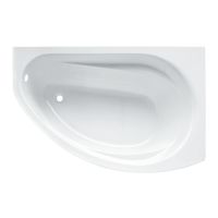 Logo Style - baignoires - baignoires d'angle - prima style 145 x 85 - blanc