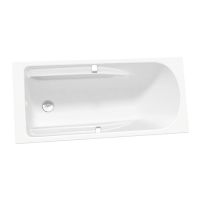 Logo Baignoires - baignoires rectangulaires - saga de 170 170 x 75 - blanc