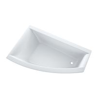 Logo Baignoires - baignoires d'angle - esquisse de 170 170 x 105 - blanc