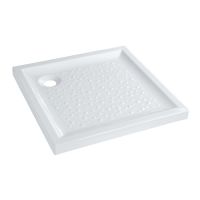Logo Douche - receveurs de douche  poser - prima 90 x 90 x 7 - blanc