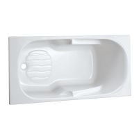Logo Baignoires - baignoires rectangulaires - prima de 140 140 x 70 - blanc