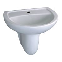 Logo Lavabos - lavabos en cramique - bastia 55 x 43 - blanc 00110020000