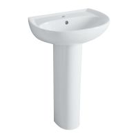 Logo Lavabos - lavabos en cramique - prima 55 x 45 - blanc 00132300000