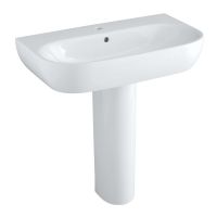 Logo Lavabos - lavabos en cramique - lovely 80 x 48 - blanc 00123600000
