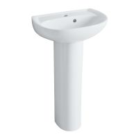 Logo Lavabos - lavabos en cramique - prima 50 x 38 - blanc 00131300000