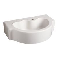 Logo Lavabos - lavabos en cramique - ludik  - blanc 00115900000