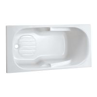 Logo Baignoires - baignoires rectangulaires - prima de 150 150 x 70 - blanc