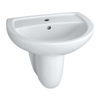 Logo Lavabos - lavabos en cramique - bastia 55 x 43 - blanc 00110000000