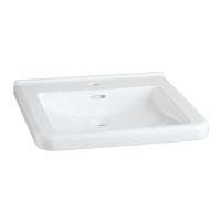 Logo Lavabos - lavabos en cramique - latitude 55 x 52,5 - blanc