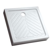 Logo Douche - receveurs de douche � poser - prima 80 x 80 x 16 - blanc