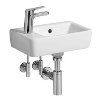 Logo Style - lave-mains - lave-mains cramique - prima style  - blanc