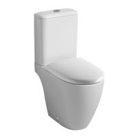 Logo Wc - wc au sol - lovely rimfree  - blanc 08339600000100