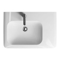 Logo Plans de toilette - plans de toilette en cramique - arum  - blanc