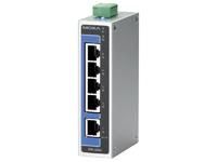 Logo Moxa unmanaged industrial ethernet switch, 5 ports, eds-205a 19006152