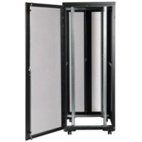 Logo Re rack 42u 800 (larg) 1000 (prof) portes perfores - panneaux latraux rea42810spbe