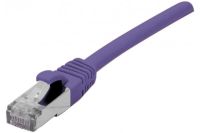 Logo Cable rj45 s/ftp cat.6a lsoh snagless violet - 0,50 m 858515