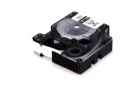 Logo Dymo rhino etiquette industrielle polyester permanent 9mm x 5,5m noir/blanc 811-c-450