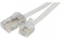 Logo Cordon téléphonique rj11 vers rj45 blanc - 5.00m 911745