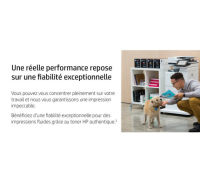 Logo Hp, produit r�f�rence : cb 543 a