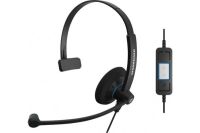 Logo Sennheiser sc 30 usb ctrl micro-casque voip - 1 couteur 450030