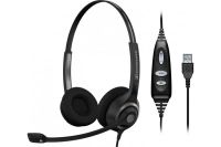 Logo Sennheiser sc 260 usb ctrl micro-casque pc  - 2 ecouteurs 450262