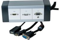 Logo Boitier alu deport videoprojecteur vga+audio/usb/hdmi - 15m 964202