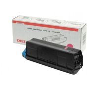 Logo Oki toner pour oki c510/c530, magenta 4207761