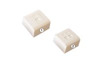 Logo Boîtier mural en saillie cat 6 - 1 rj45 blindé 909510