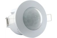 Logo D�tecteur de mouvement �45 mm blanc 1200 w 360� � encastrer 832600