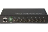 Logo Switch 8 ports sfp gigabit fibre 1000sx/lx + 1 rj45 gigabit 311948
