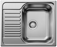 Logo Evier blancotipo 45s mini -  inox toile - 516525