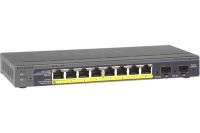 Logo Netgear gs110tp switch niv.2 8 ports gigabit poe 46w & 2 sfp 317187