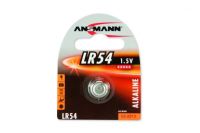 Logo Ansmann pile bouton alcaline 'lr54', 1,5 volt (v10ga) 18005456