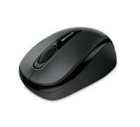 Logo Microsoft wireless mobile mouse 3500 optique gris 166936